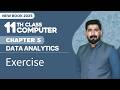 11th Class Computer Chapter 5 | Exercise | Class 11th Computer New Book 2025