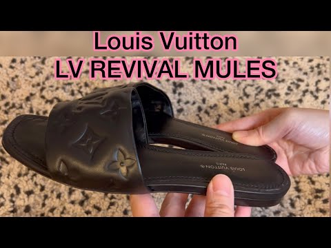 Louis Vuitton LV Mule Revival flat Multiple colors Leather ref.472062 -  Joli Closet