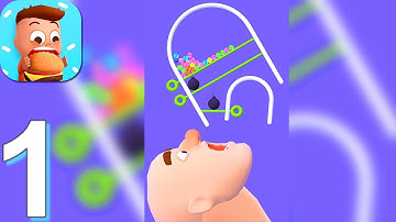 Food Games 3D - Gameplay Walkthrough Part 1 Levels 1-40 (Android,iOS)