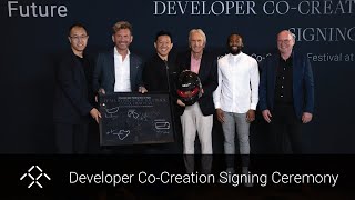 FF Developer Co-Creation Signing Ceremony | Faraday Future | Monterey Car Week | FFIE