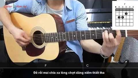 Dạy Học Guitar] [Đệm Hát] [Điệu Ballad]   Mong ước kỷ niệm xưa - F Acoustic Café