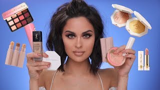 FULL FACE OF FIRST IMPRESSIONS | Fenty Beauty, Too Faced , YSL & More