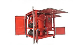 Waterproof ZYD-T-W-250 15000Liter/hour Double-stage Vacuum Transformer Oil Filtration  Machine