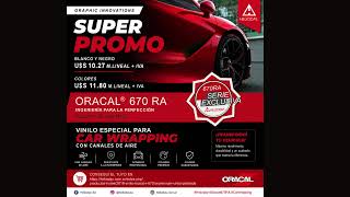 🔥 Oracal® 670 Ra: El Vinilo Premium Para Car Wrapping Que Todo Profesional Necesita