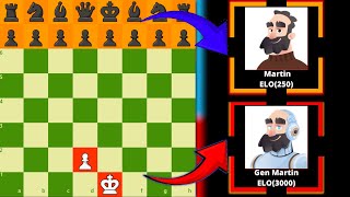 JUST ONE PAWN ‼️ Martin(Gen) vs Martin - The End of Chess ❗