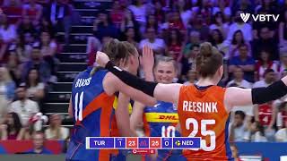 Netherlands vs Türkiye | Women's VNL 2024