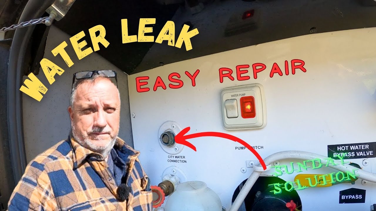 How to Easily Fix Water Leak under Trailer: Quick Solutions!