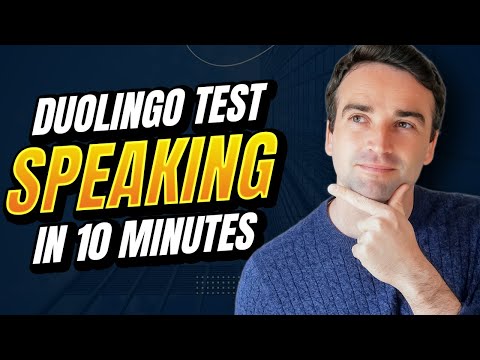 UNDERSTAND SPEAKING on the Duolingo English Test in 10 Minutes