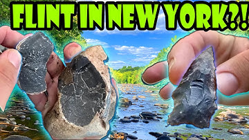 How To Find Flint, Rockhounding: NEW YORK. (Flint Knapping, Arrowheads for Hunting, Survival)