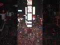 Drone Times Square, New York City