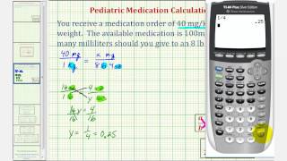 Ex: Pediatric Medication Dosage Calculation - Four Steps screenshot 5