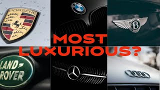 TOP 10 MOST LUXURIOUS CAR BRANDS