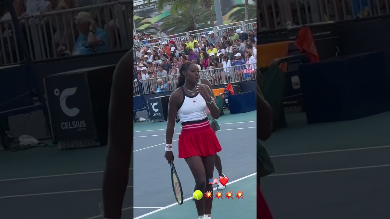 Tennis Star Alycia Parks Viral Wta Skills Barbie Nice Shortz Shorts Reel Short