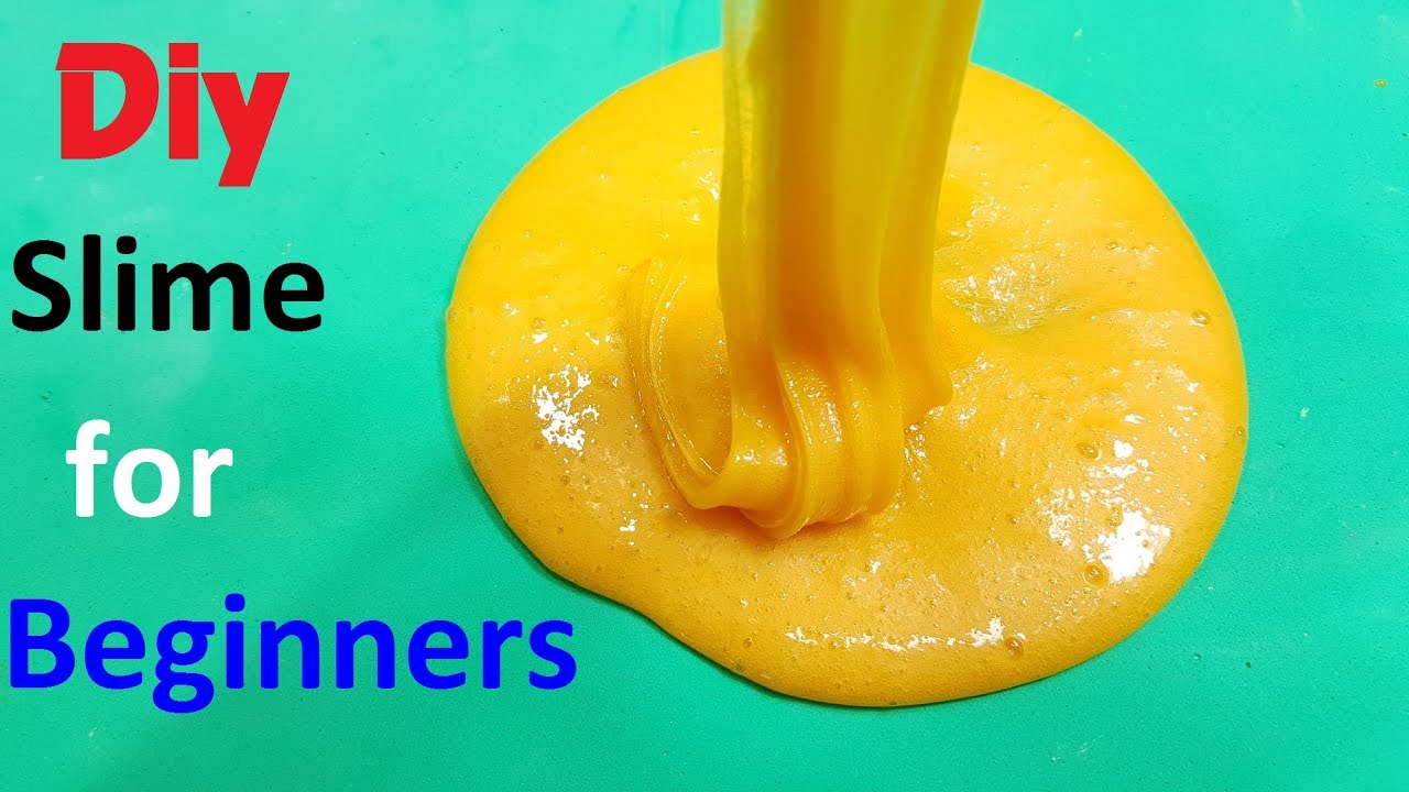 How To Make Slime Fluffy For Beginners Super Easy