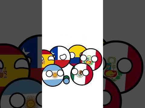 РАСПАД ИСПАНСКОЙ ИМПЕРИИ #countryballs