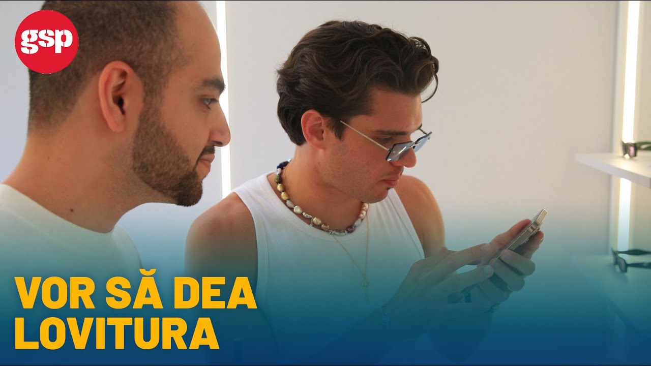 Ianis Hagi și Maria Popescu și-au lansat brandul de ochelari de soare I/M Eyewear