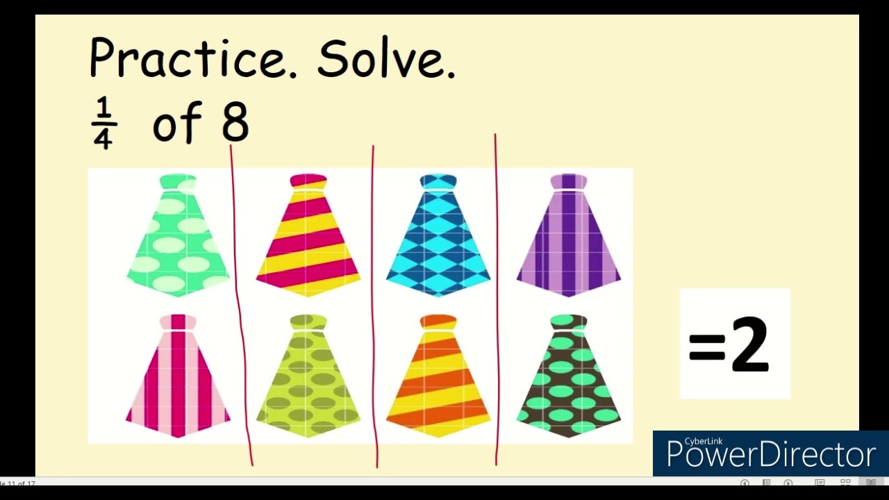 Dividing Sets Into Equal Quantities Showing Fourths/MELC-based Grade 1 powerpoint presentation