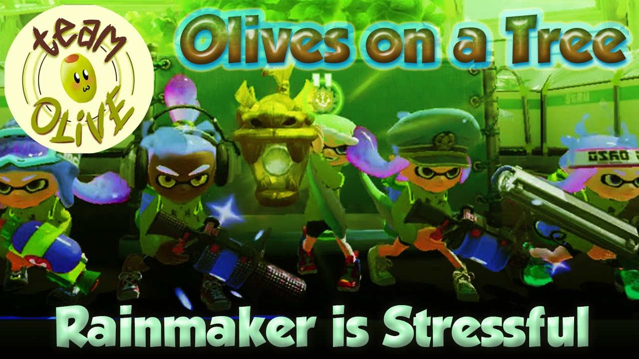 Splatoon - Olives in a Tree: The Stress of Rainmaker! - YouTube