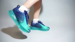 air max 720 sea forest on feet