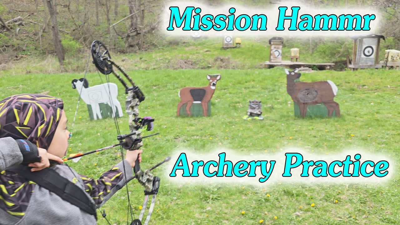 Mission Hammr Practice Shoot at Archery Range 🏹 🎯 YouTube