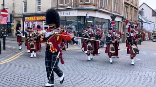 The Royal Regiment of Scotland | Freedom of Clackmannanshire Parade in Alloa, Scotland #military