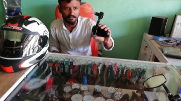 How To Install || Handle Bar Mirror || On Apache RTR 200 4V, In Hindi.