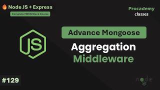 Mongoose Aggregation Middleware | Automatically Filter Deleted Documents in Express.js | Part #129 screenshot 1