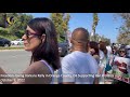 Freedomloving iranians rally in los angeles  orange county ca supporting iran protests