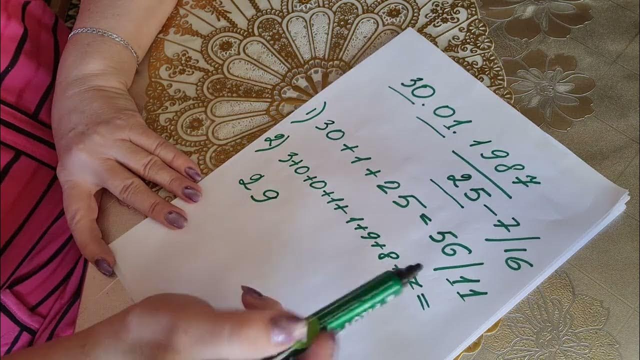 Матрица Пифагора. Таро и нумерология - YouTube