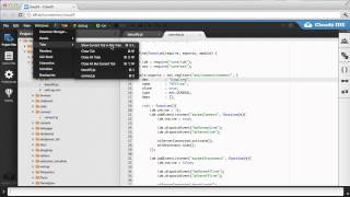 Cloud9 IDE: Revealing Active Tab in File Tree