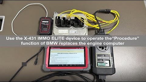 Launch X431 IMMO Elite Replace BMW Engine Computer MEVD17.2.4 TC1797- launchx431.fr