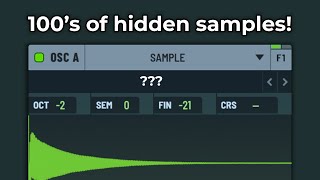 Serum 2's hidden sample library.. Profile