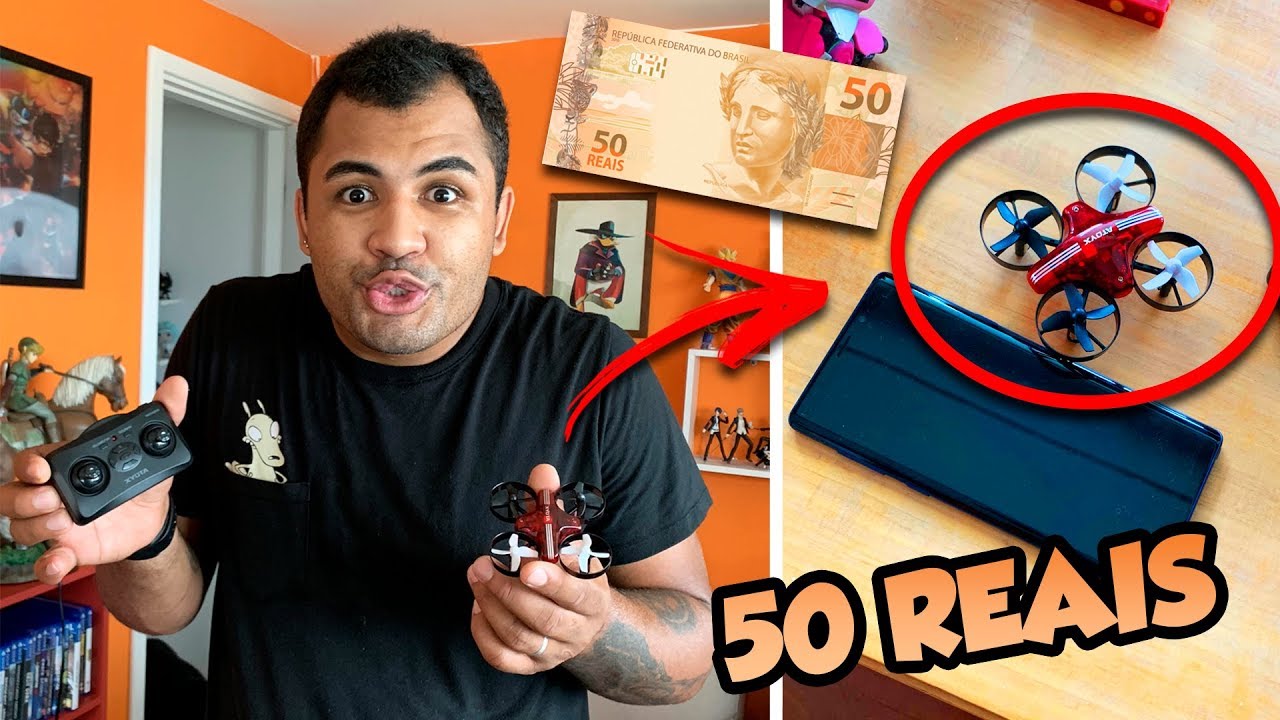 DRONE DE R$ 50,00 REAIS DO ALIEXPRESS - SERÁ QUE FUNCIONA?