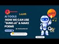 How to Use Suno AI to Make Poems | Video Editing Class 5 | Best AI Tools 2025 | KY Online Academy