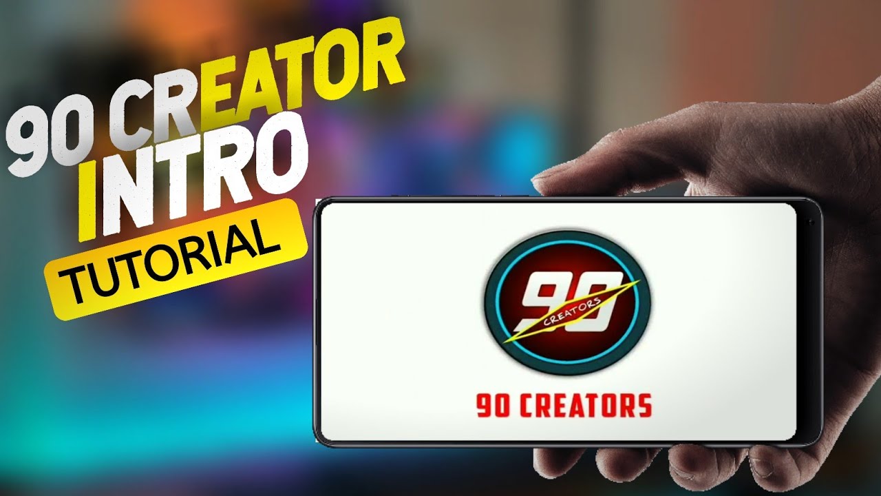 How To Make Professional Intro  || 90 Creator Jesa Intro Kesy bnaye