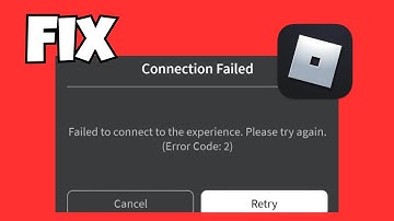 How to Fix Roblox Error Code 2 Mobile | Roblox Failed to Connect to Experience