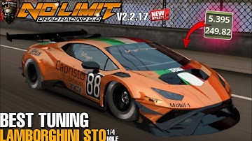 Fastest Lamborghini STO 5.3 Second 1/4 Mile Tuning No limit drag racing 2 V2.2.17