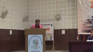 Vote of Thanks on the occasion of the Induction Program at RBSETC