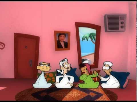 شعبية الكرتون موسم 2 الحلقة 7 علي الطلاق