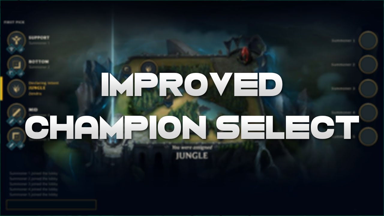 It's time for a new Champion Select! RiftFeed