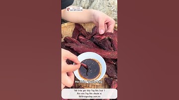 Mồi nhắm "thượng hạng" của người vùng cao. #amthuctaybac #dulichtaybac #thittraugacbep