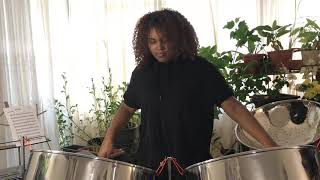 Video thumbnail of "Trenyce Sweeney - Old Lady Walk a Mile And a Half on Steelpan"