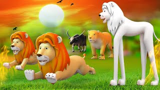 ম্যাজিক মহিষ এবং লম্বা পায়ের সিংহ Magical Buffalo &amp; Long Legged Lion Golpo | JOJO TV Bangla Stories