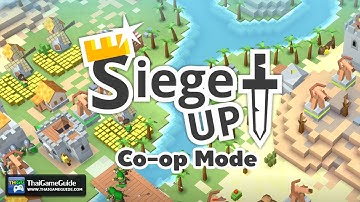 Siege Up! (Demo) - Upcoming RTS Multiplayer Game : Online Co-op Mode ~ The Great Wall (1v3) - vs AI