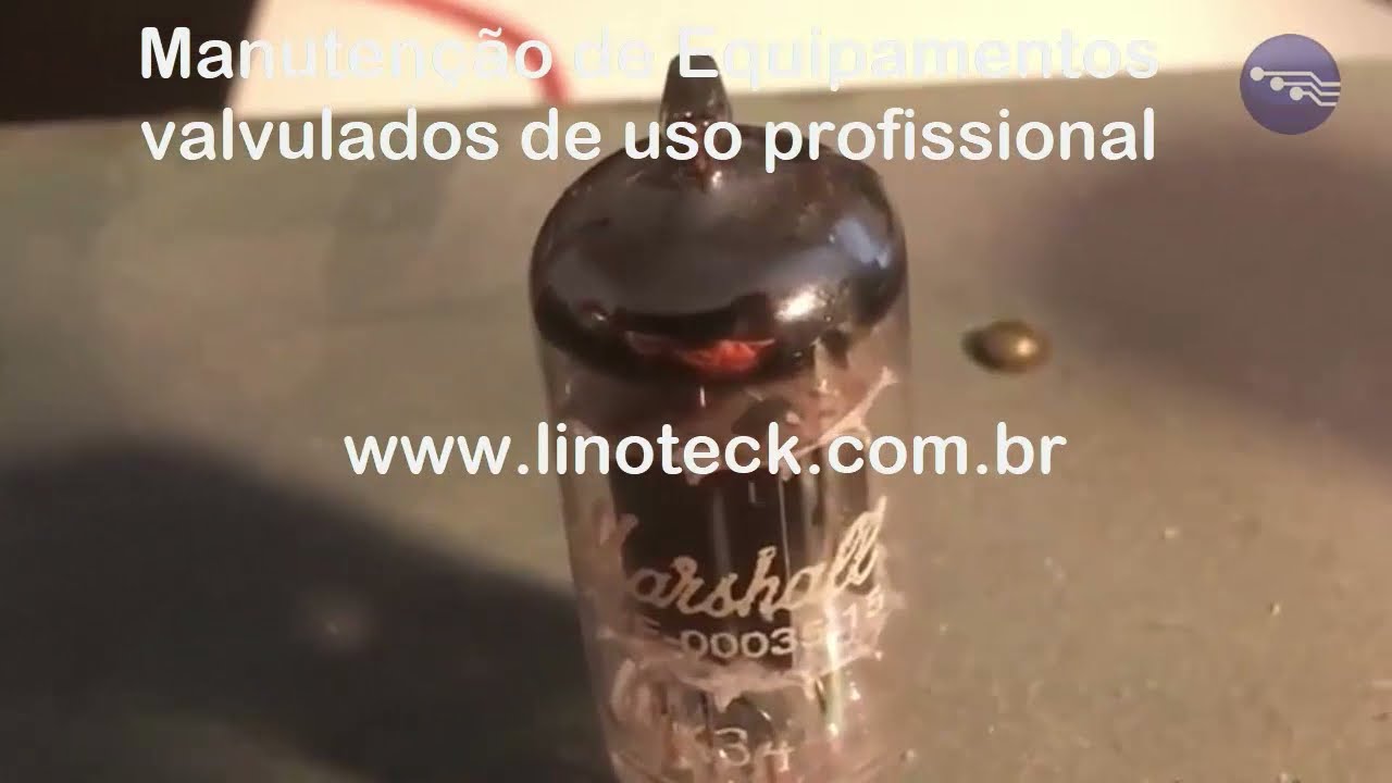 Conserto Amplificador Valvulado - Manutenção Mesa de Som - Equipamentos de Áudio de uso Profissional