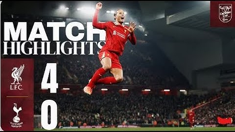 Highlights: Liverpool 4-0 Tottenham Hotspur | BRILLIANT Reds secure Wembley final!