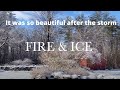 Fire and Ice Outdoor walk and work