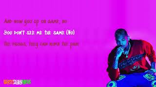 Chris Brown - Hurt the Same [LYRIC VIDEO]