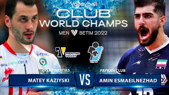 Matey Kaziyski vs Amin Esmaeilnezhad | Trentino It...