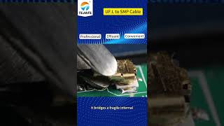 I-PEX to SMP Cable Explained | Micro-Coax Inside & Blind-Mate 50Ω RF Outside #ipex #smp #rfconnector